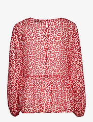 Modström - Lana print top - long-sleeved blouses - fire leo - 1
