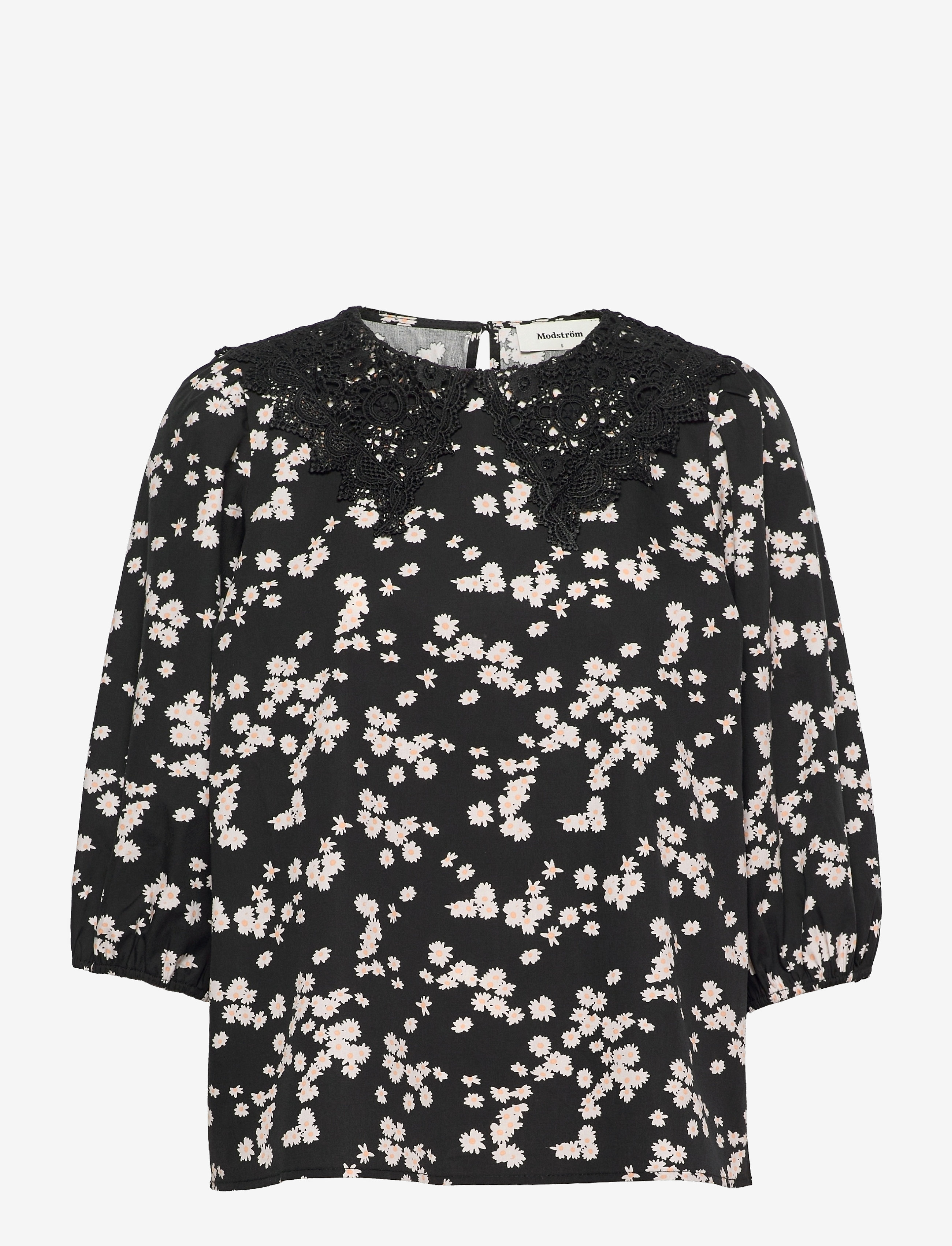 MODSTRÖM Lilith Print Oberteil Schwarz - S - Damen