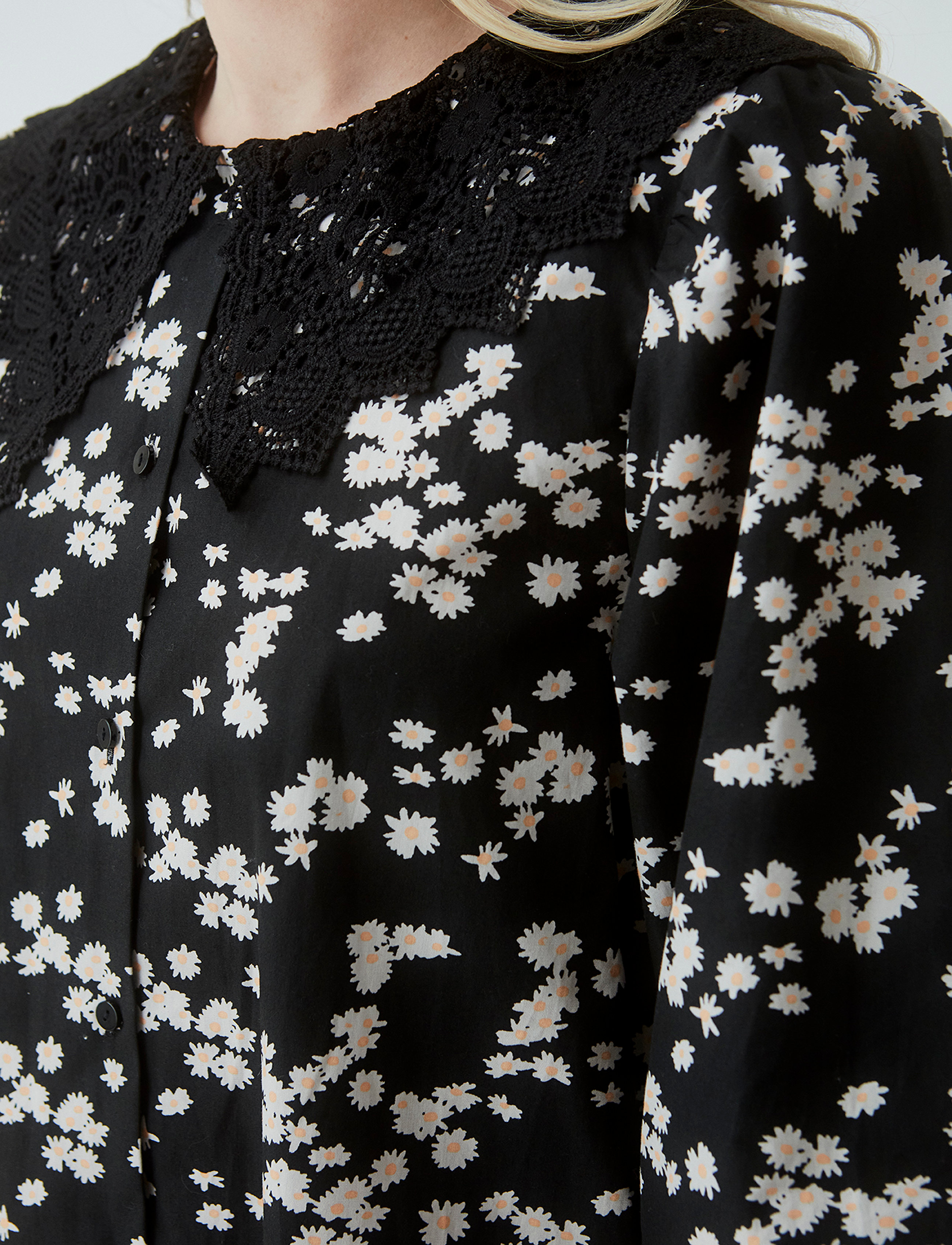 Modström - Lilith print top - pitkähihaiset puserot - marguerite - 3
