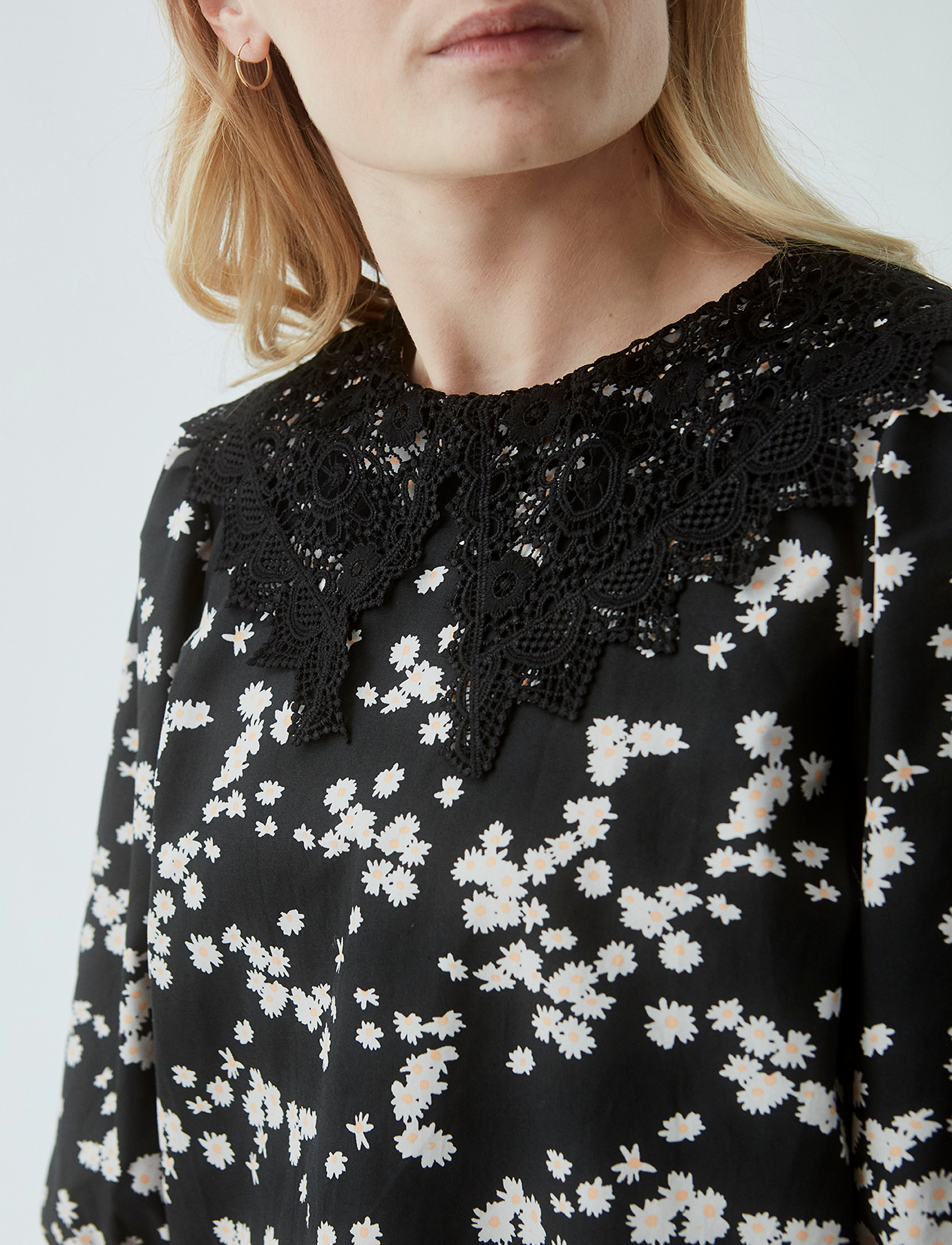 Modström - Lilith print top - pitkähihaiset puserot - marguerite - 4