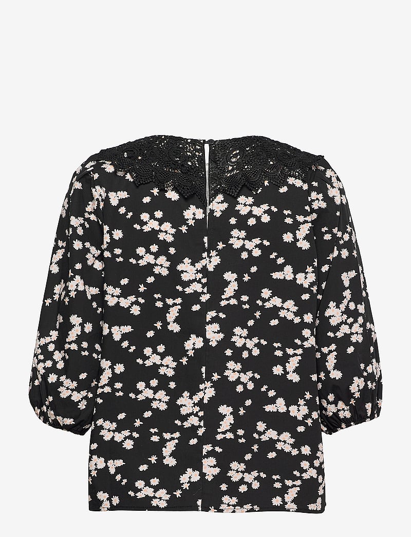Modström - Lilith print top - langärmlige blusen - marguerite - 2