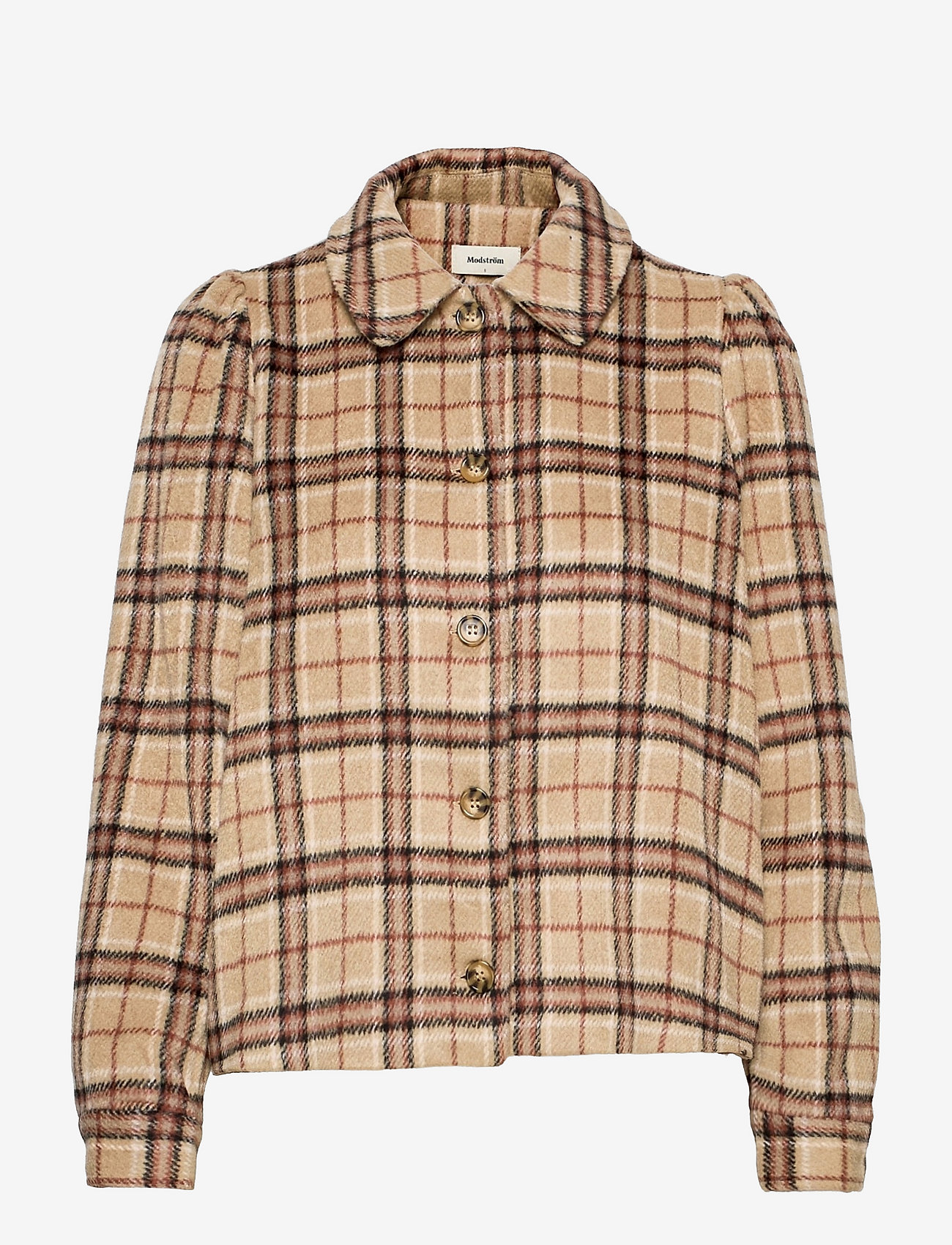 Modström - Madina blazer - dames - canyon pecan check - 0