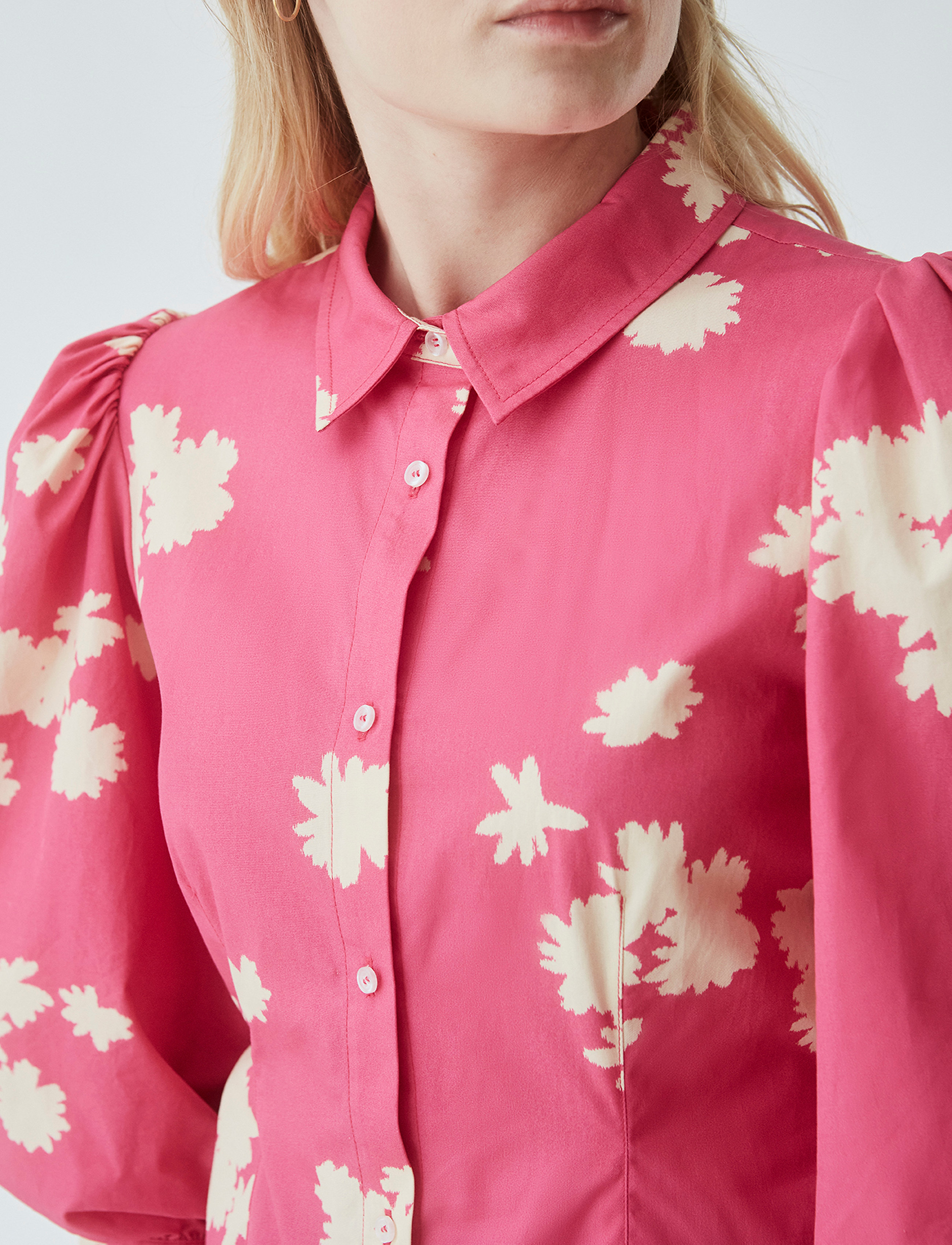 Modström - Milan print dress - wind flower pink - 3