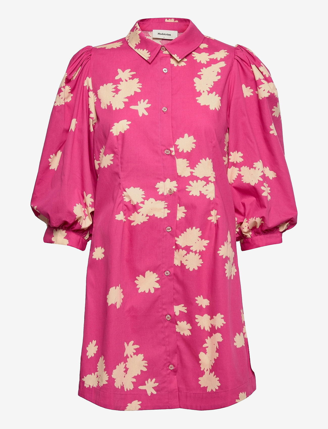 Modström - Milan print dress - wind flower pink - 0