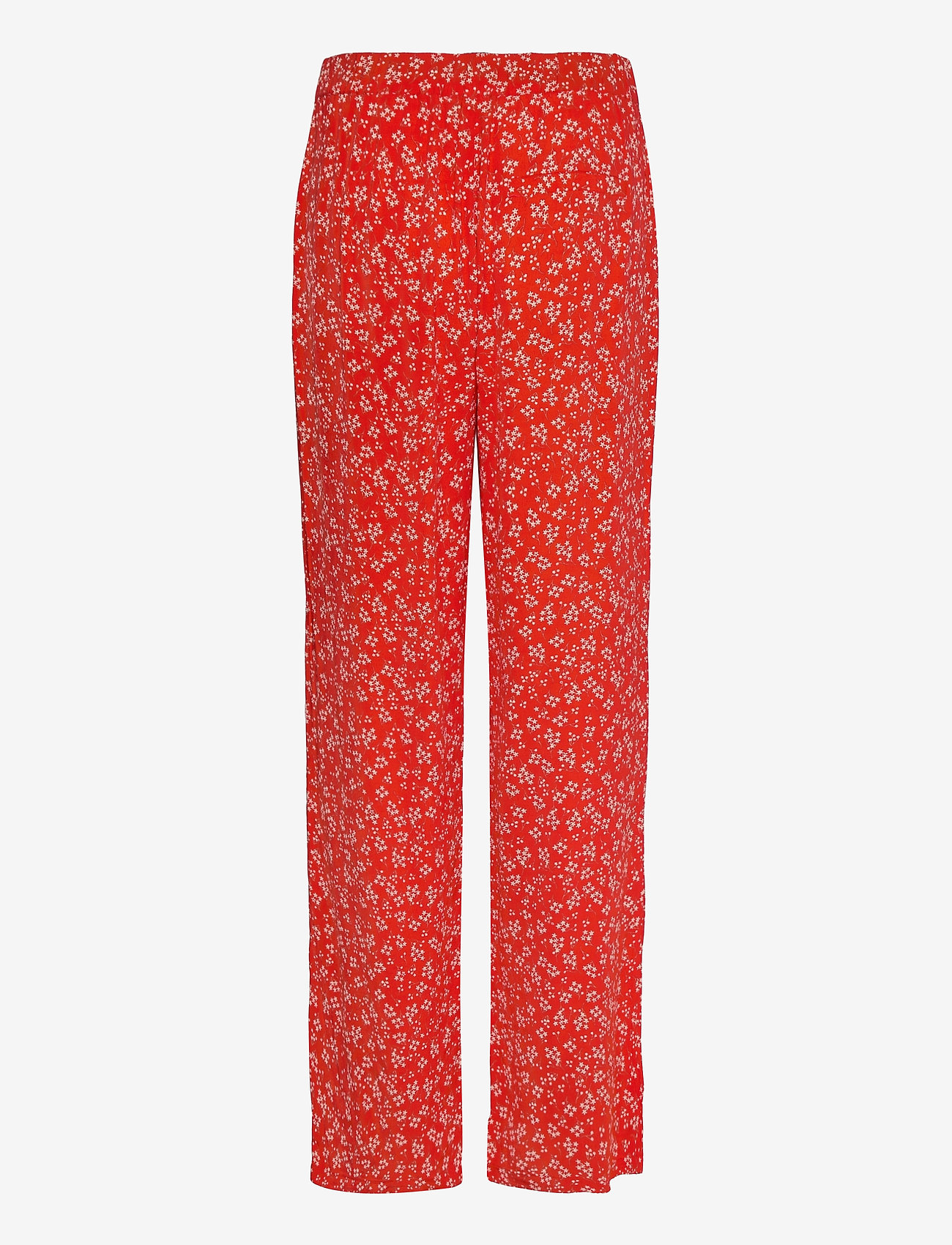 Modström - Lotte print pants - wide leg trousers - cherry blossom - 1