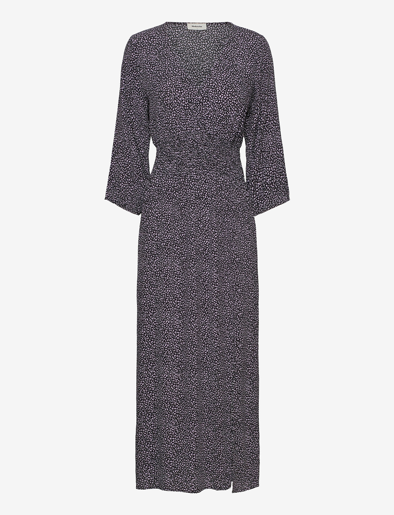 Modström - Lolly print dress - maxi dresses - lavender leo - 0