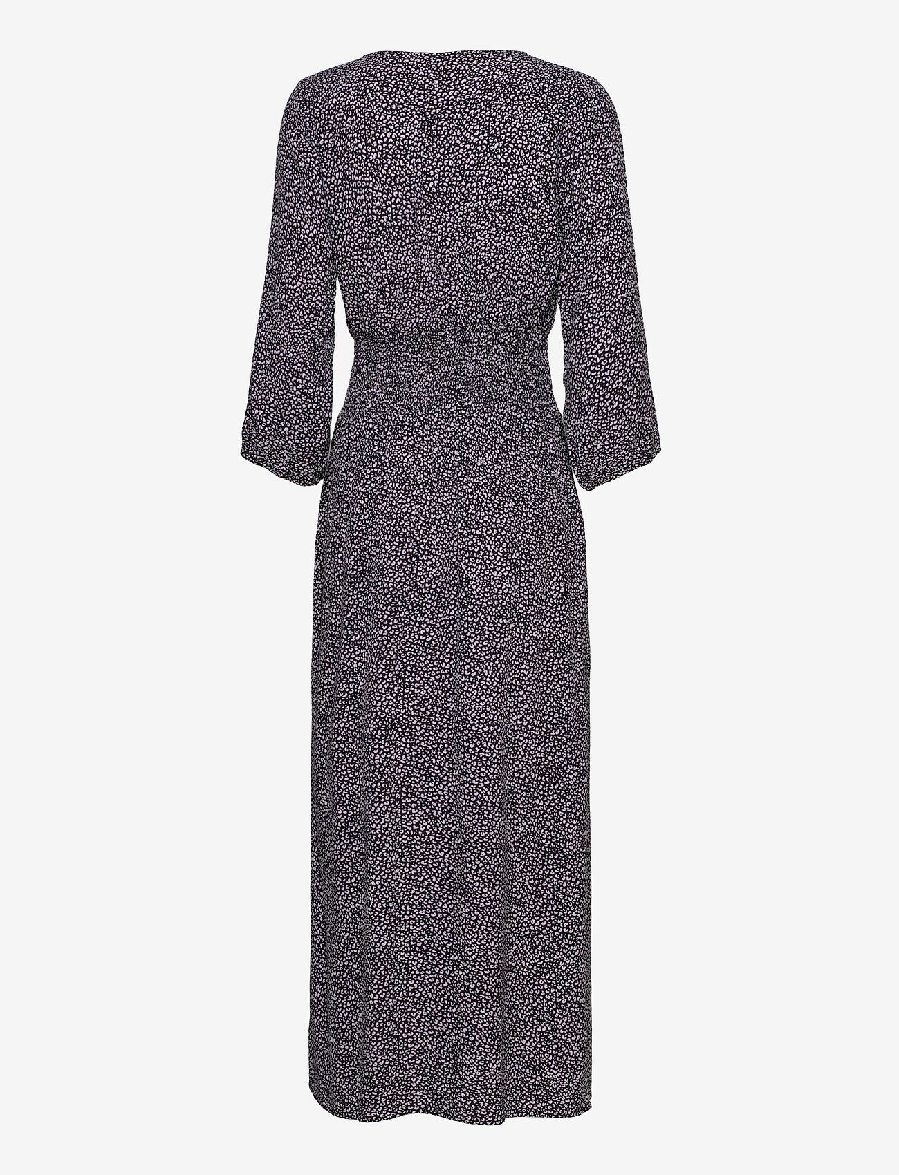 Modström - Lolly print dress - maxi jurken - lavender leo - 1