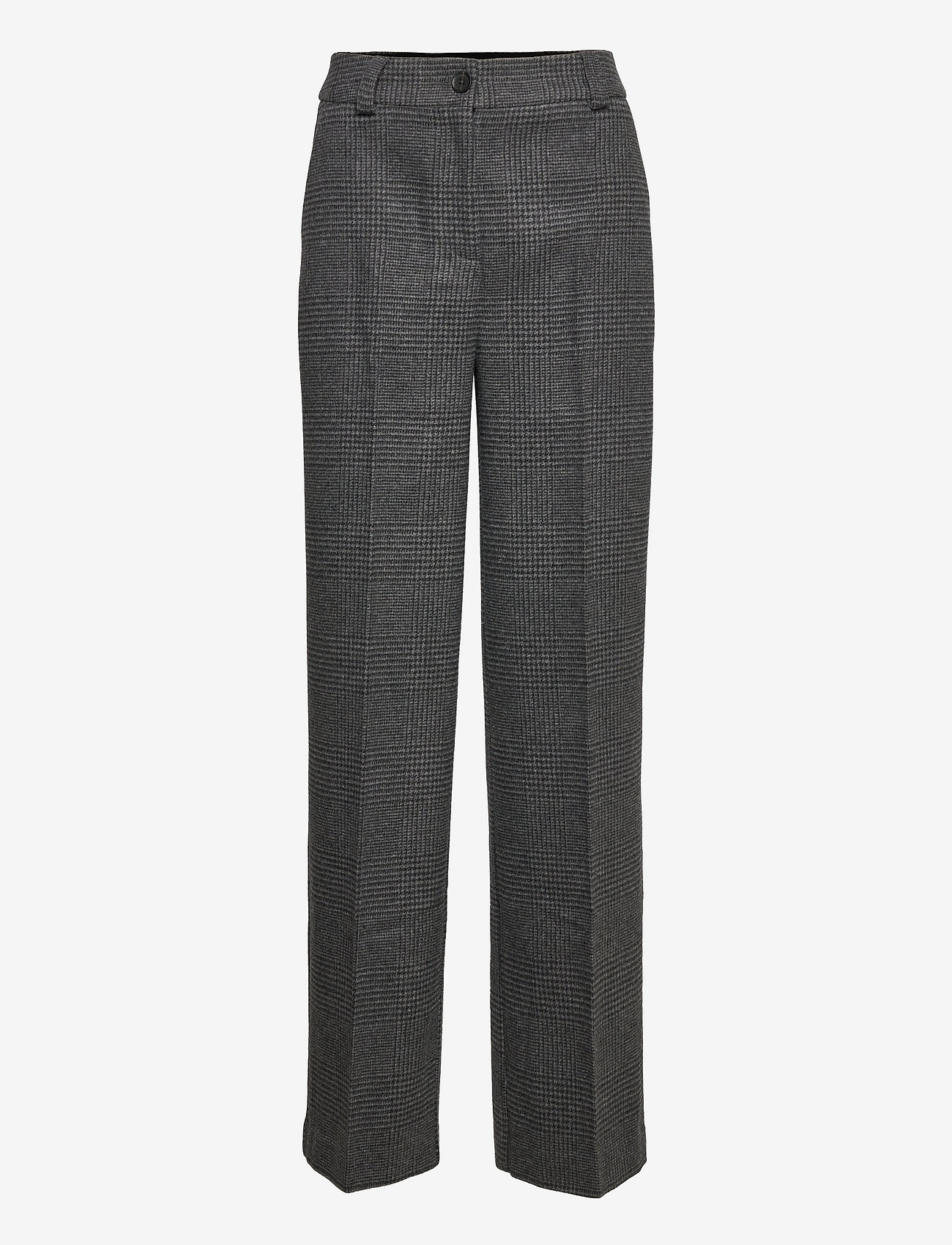 Modström - Gale check pants - cox grey check - 0