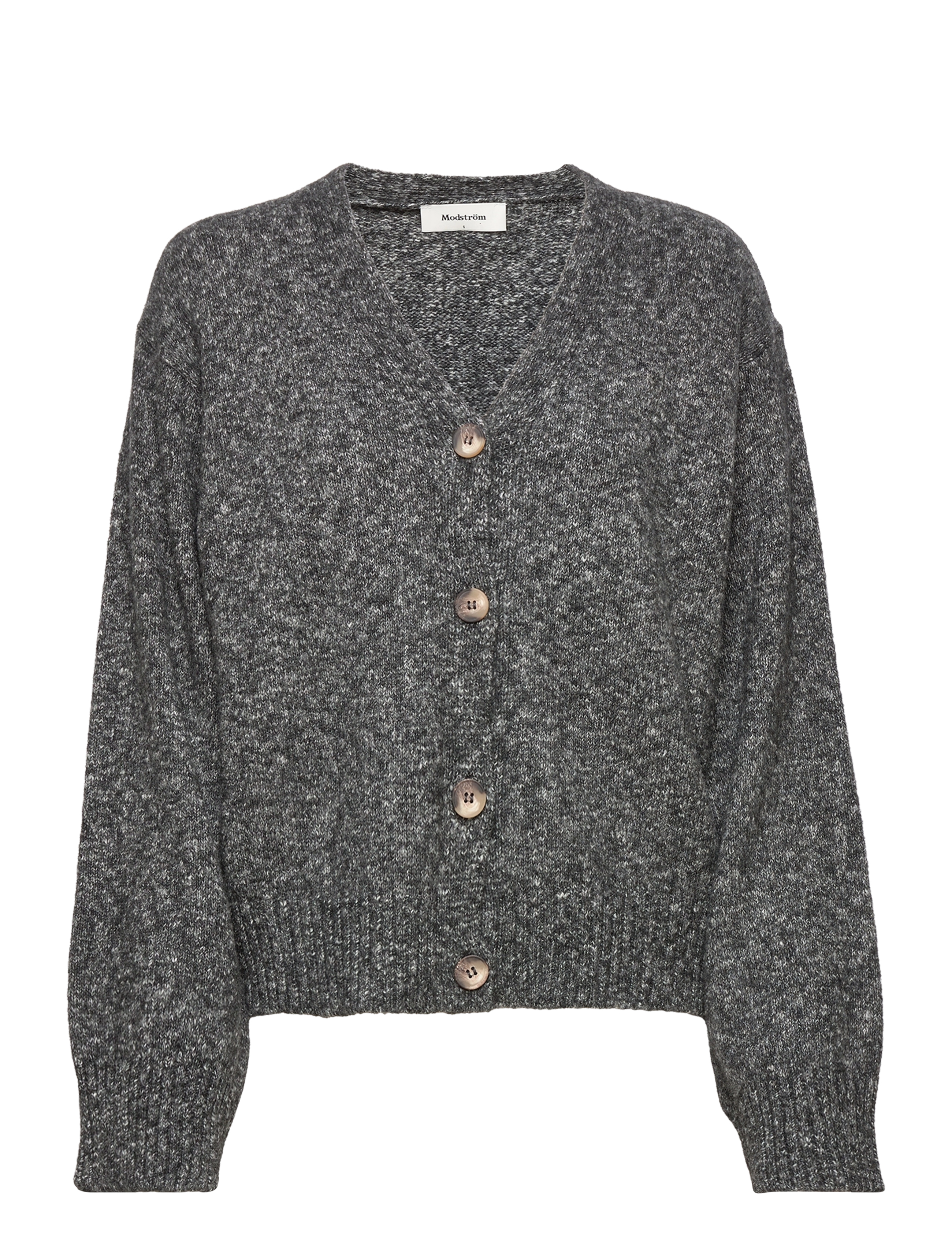 Modström - Noa cardigan - cox grey melange - 0
