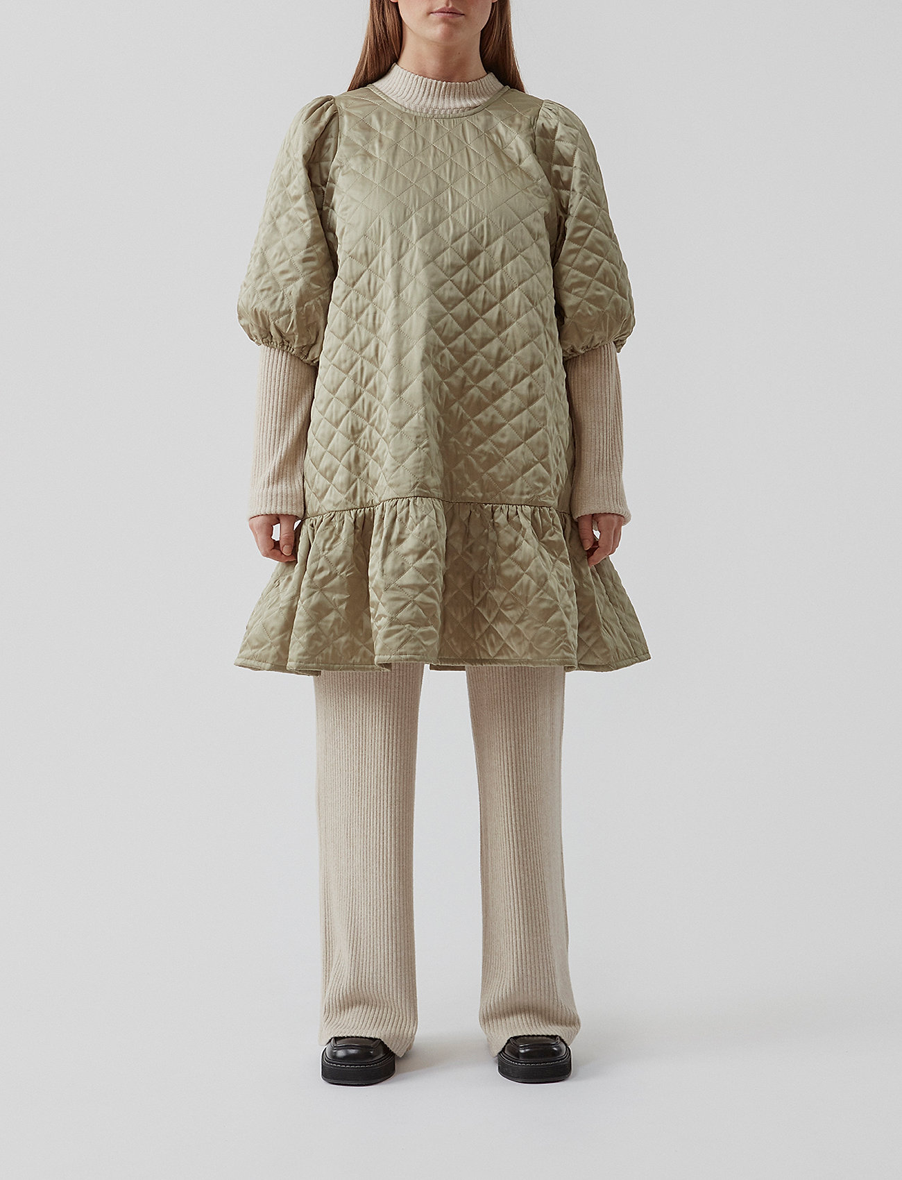 Modström Naja dress - Kjoler - ELM / khaki/green