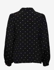 Modström - Neela print shirt - langärmlige blusen - elm dot - 1