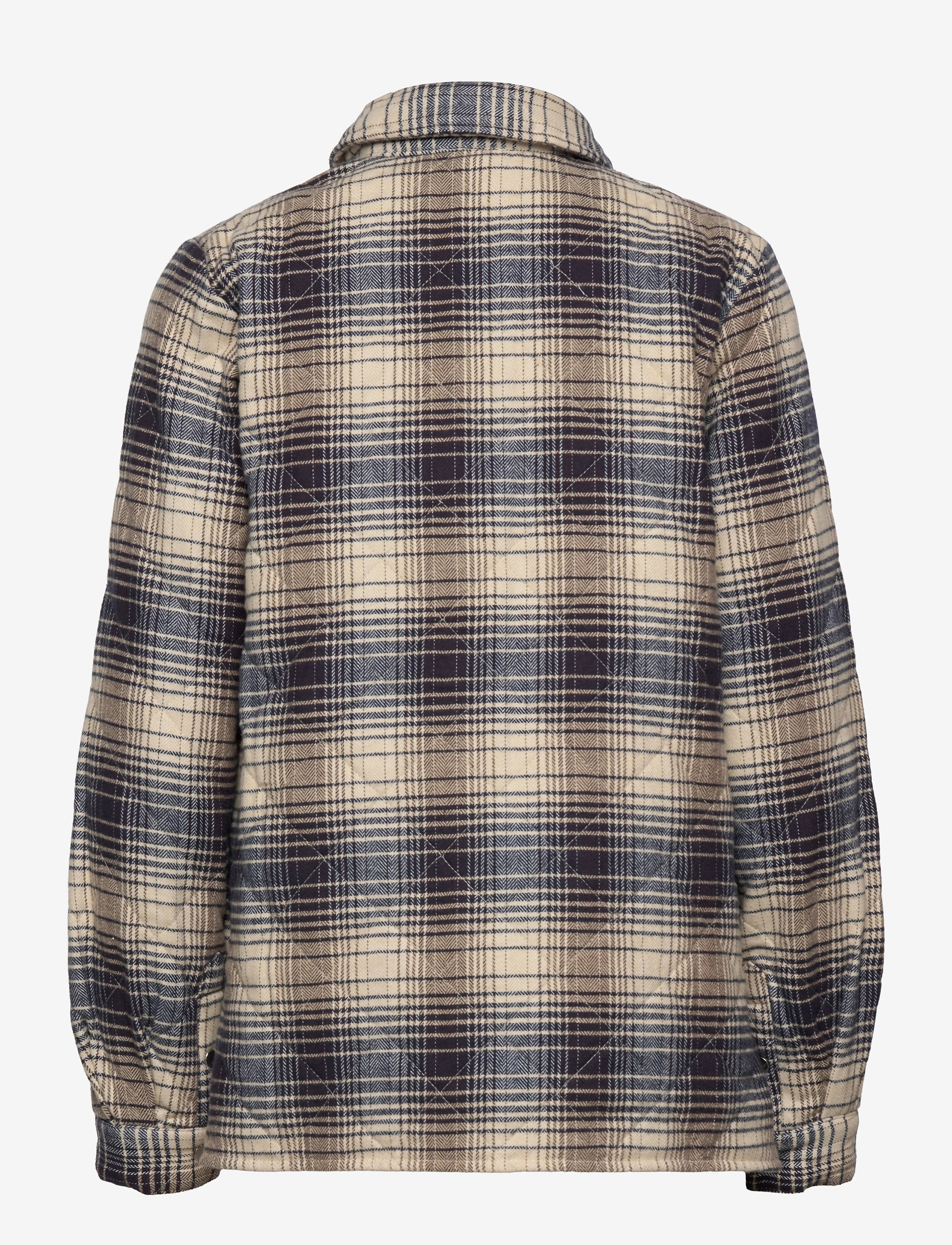 Modström - Nevada coatigan - pecan marine check - 2