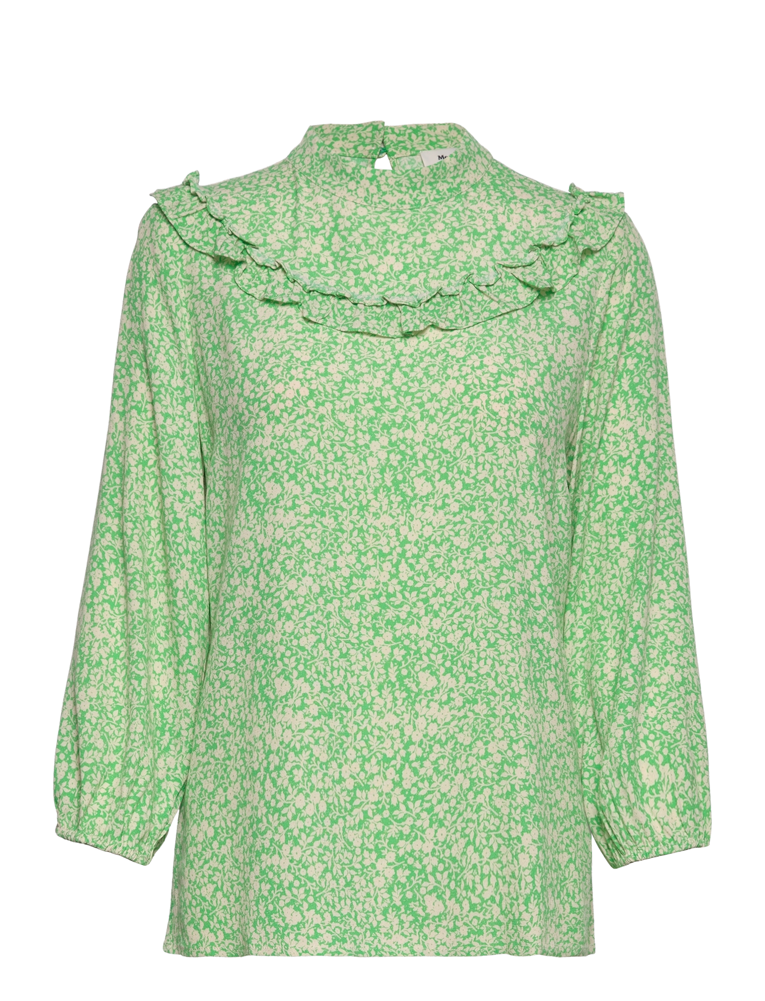 MODSTRÖM Nolene Print Oberteil Grün - S - Damen