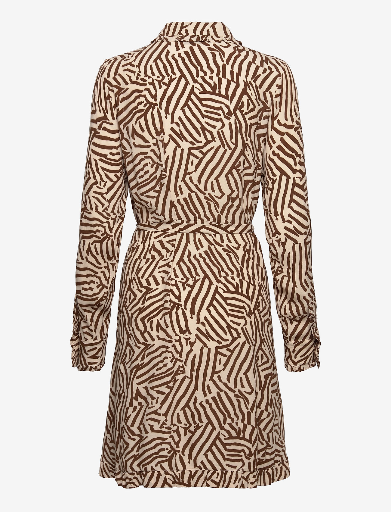 Modström - Nation print dress - graphic grid - 1