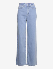 Modström - OlliMD jeans - hosen mit weitem bein - light blue - 0