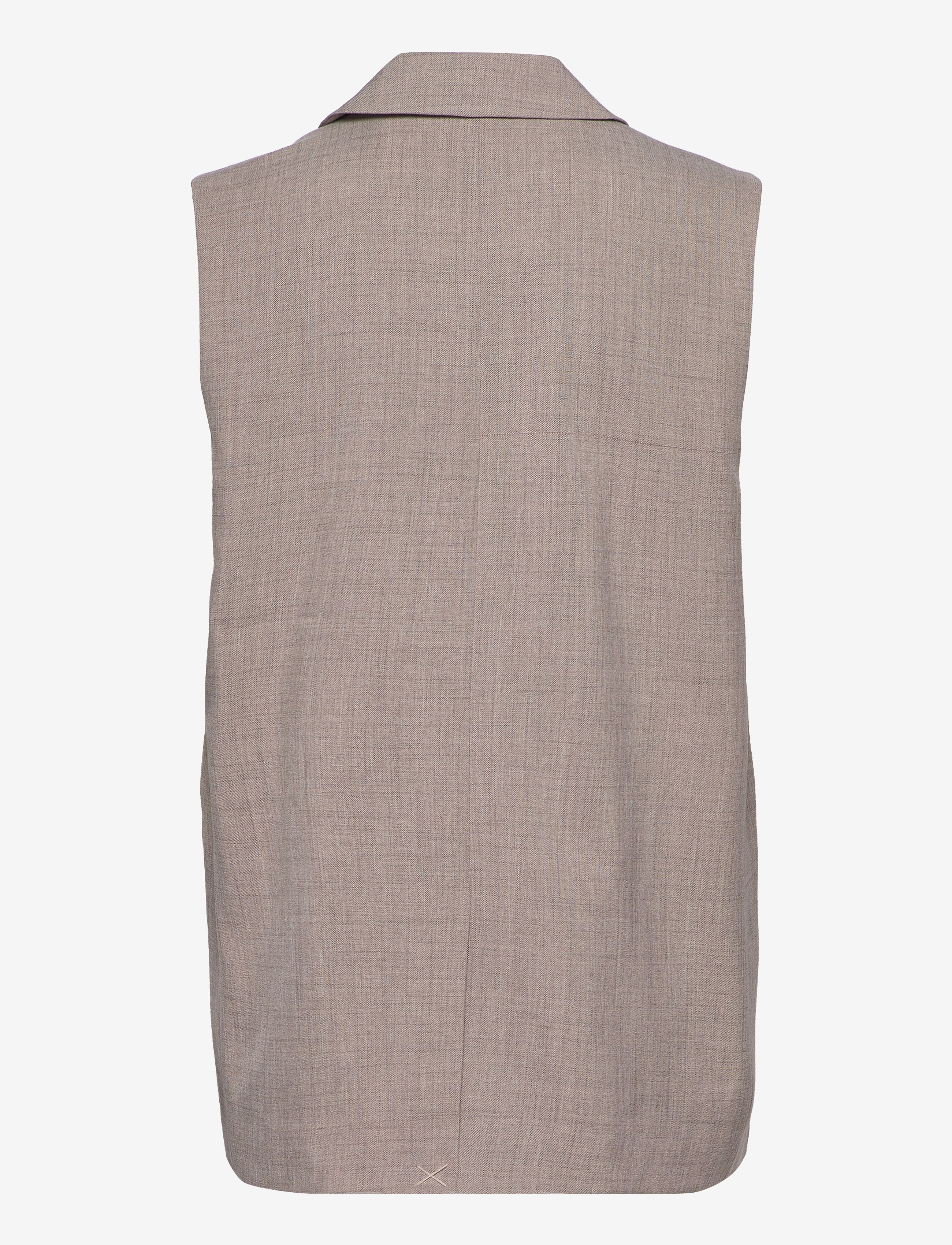 Modström - RaphaelMD vest - beige melange - 3