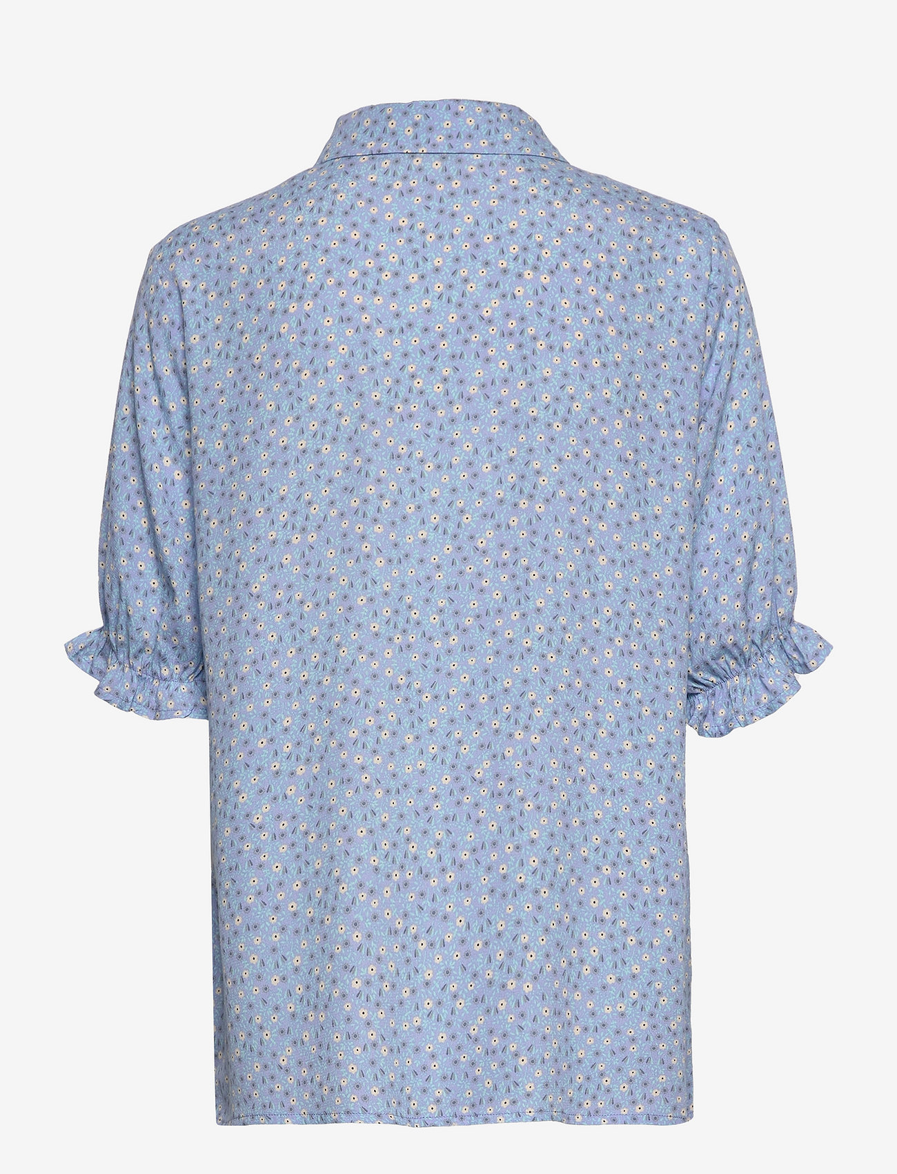 Modström - RavenMD print shirt - blue vintage floral - 3