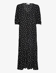 Modström - RidderMD print dress - ilgos suknelės - black polka dot - 0