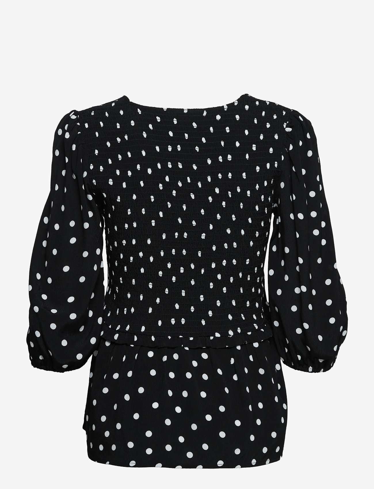 Modström - Tomme print top - bluzki z długimi rękawami - bold dot black - 1