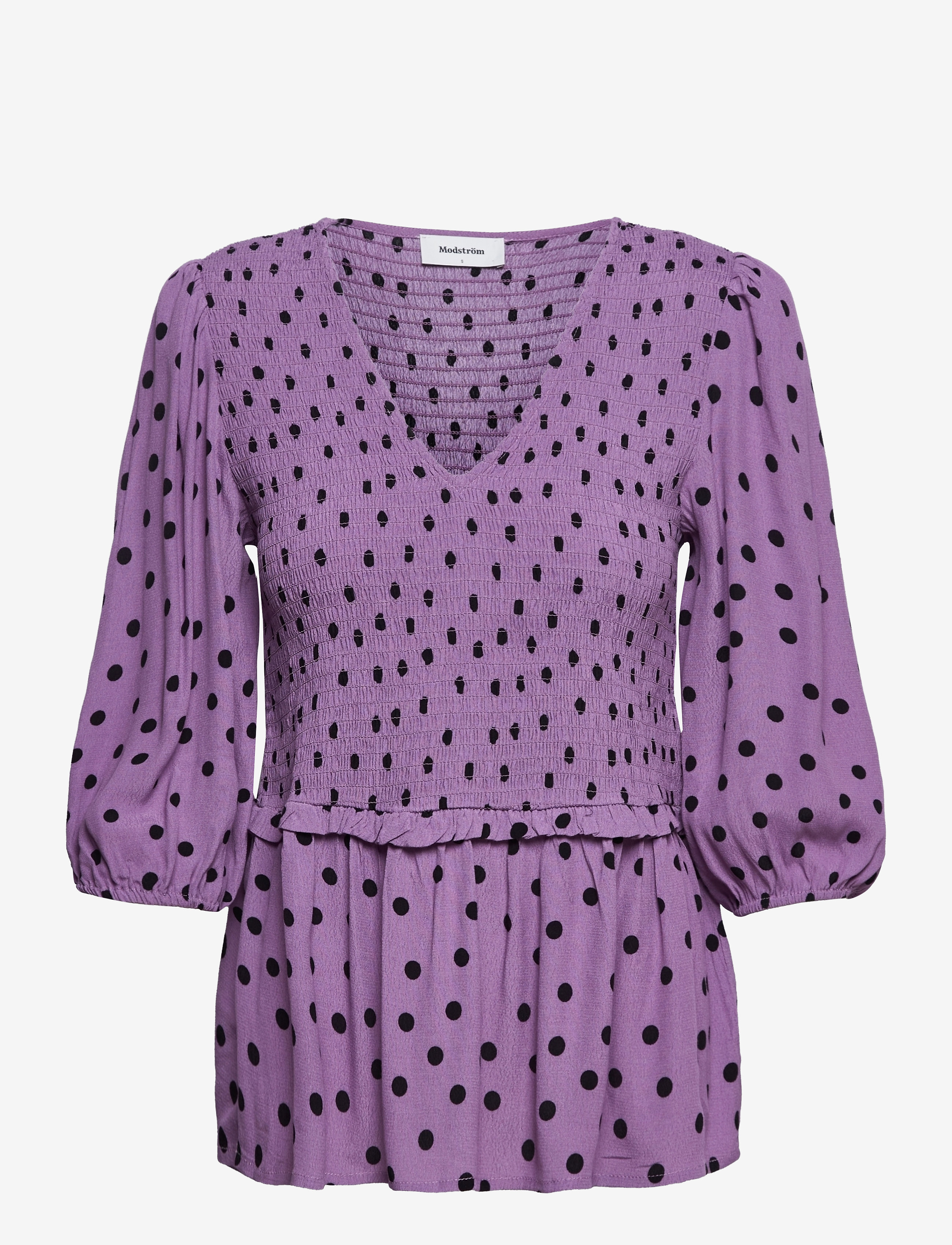 MODSTRÖM Tomme Print Oberteil Lila - S - Damen