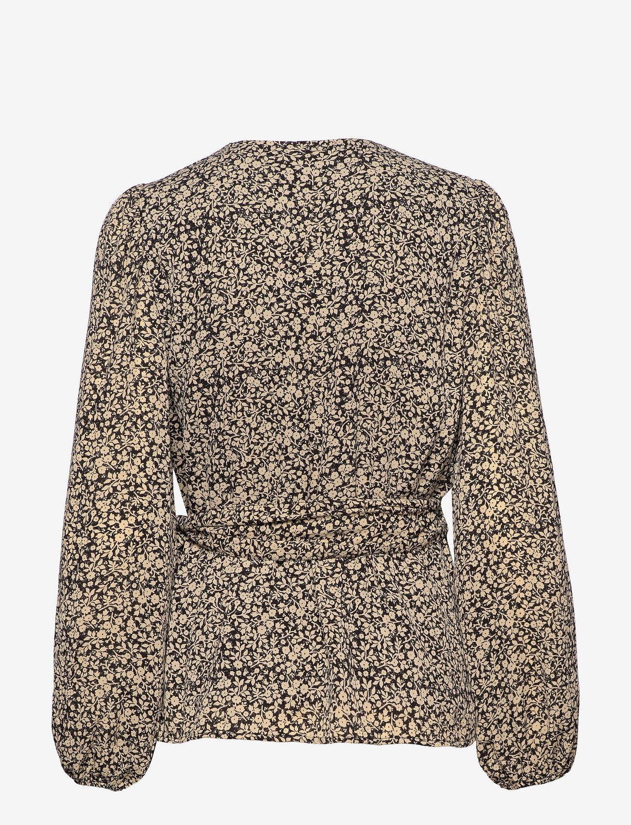 Modström - Theodora print top - black fairytale flower - 1