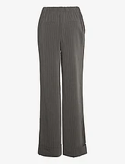 Modström - AbrahamMD pants - wide leg trousers - grey pinstripe - 1