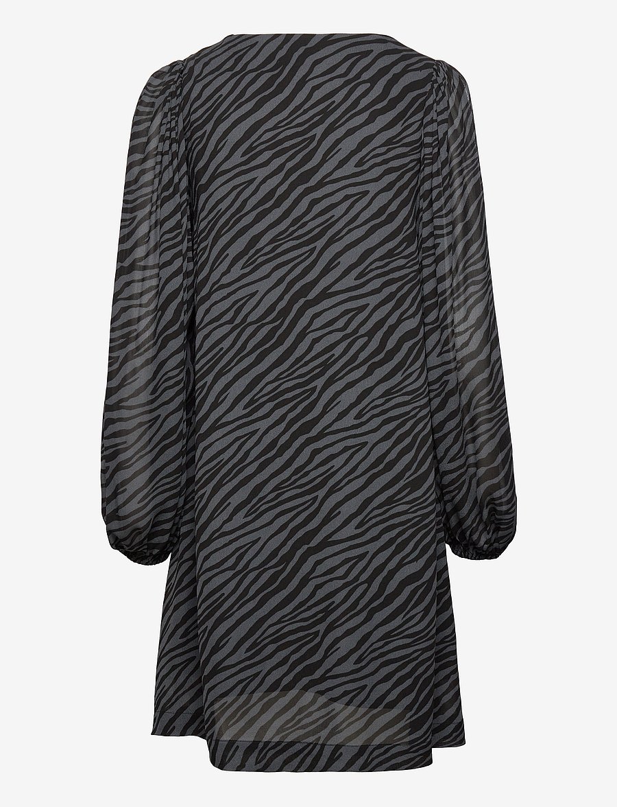 Modström - AriellaMD print dress - korte kjoler - rainy zebra - 2