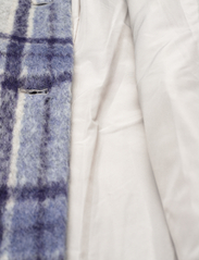 Modström - SallieMD check coat - Žieminiai paltai - blue pearl check - 4
