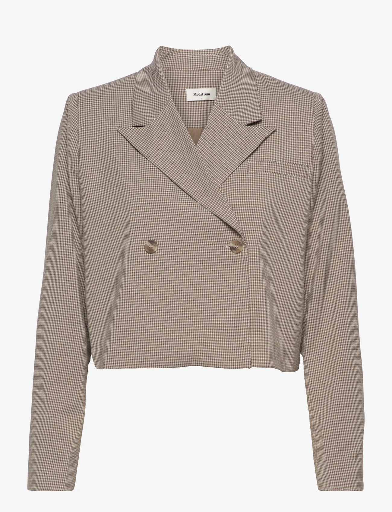 Modström - AtticusMD check Blazer - party wear at outlet prices - incense check - 0