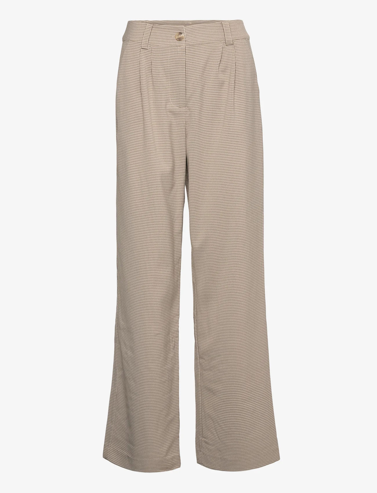 Modström - AtticusMD check pants - tailored trousers - incense check - 0
