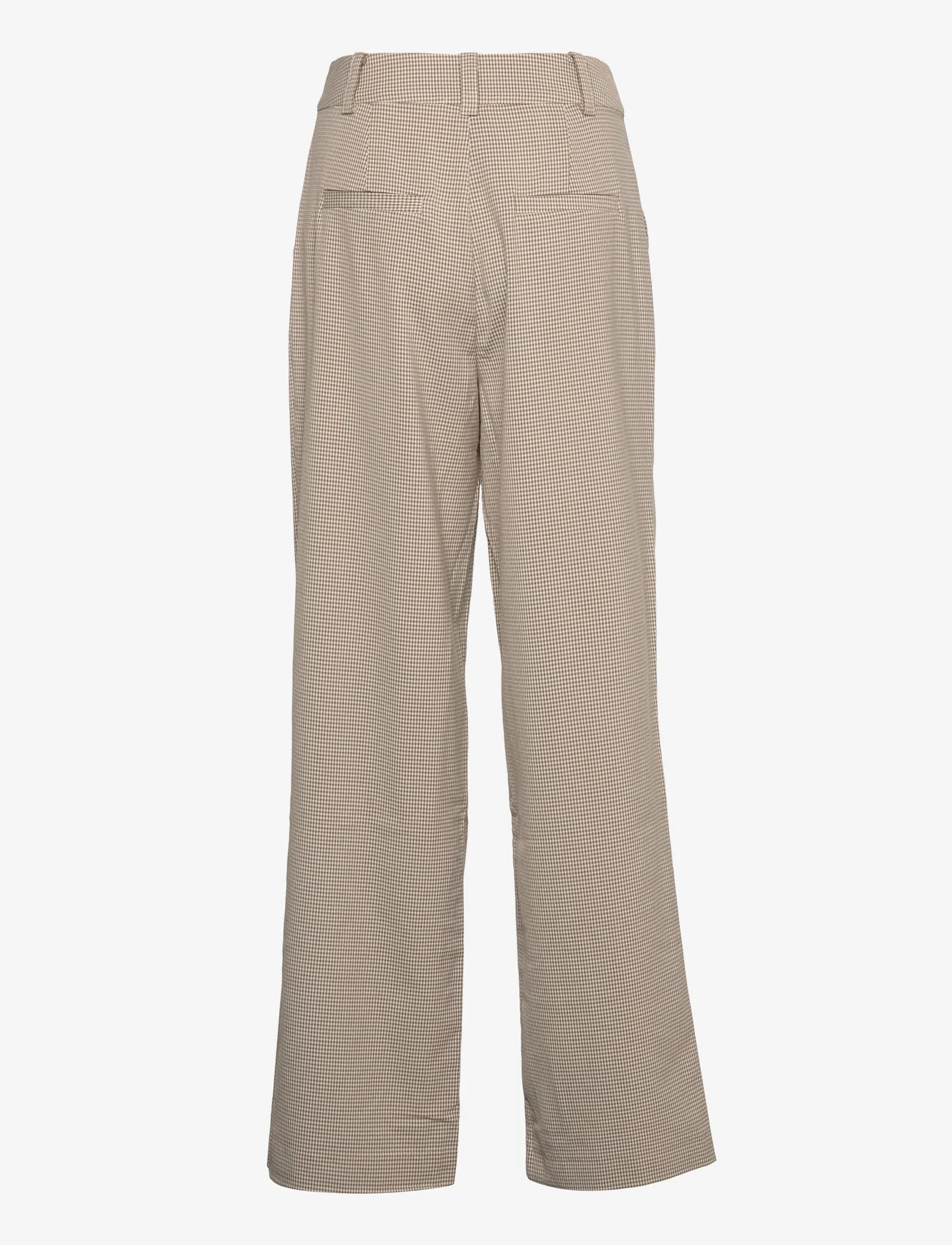 Modström - AtticusMD check pants - tailored trousers - incense check - 1