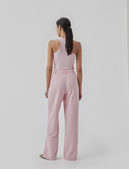 Modström - AnkerMD wide pants - party wear at outlet prices - dusty sorbet - 3