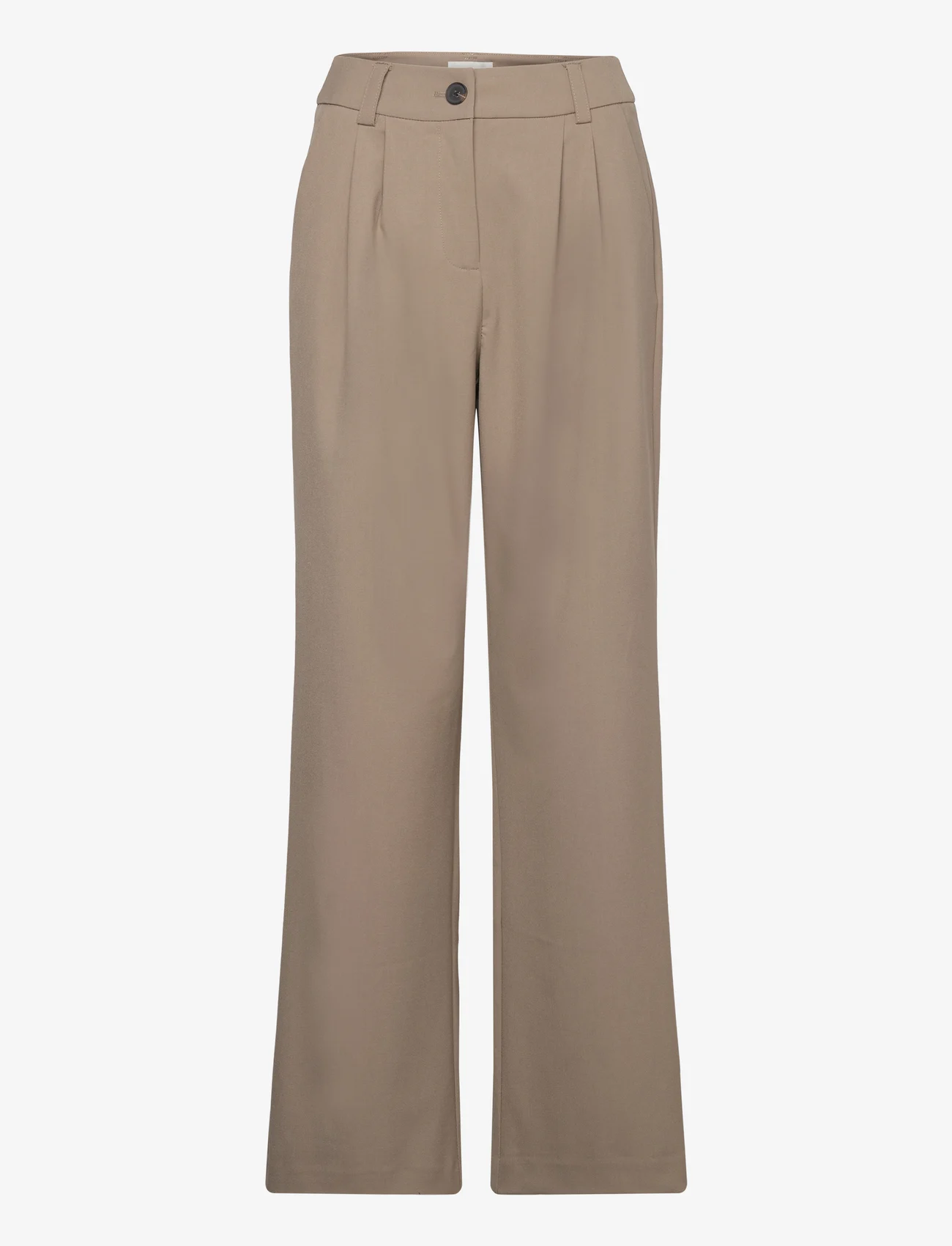 Modström - AnkerMD wide pants - party wear at outlet prices - spring stone - 0