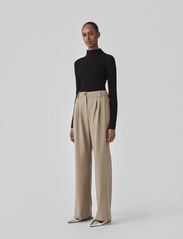 Modström - AnkerMD wide pants - party wear at outlet prices - spring stone - 2