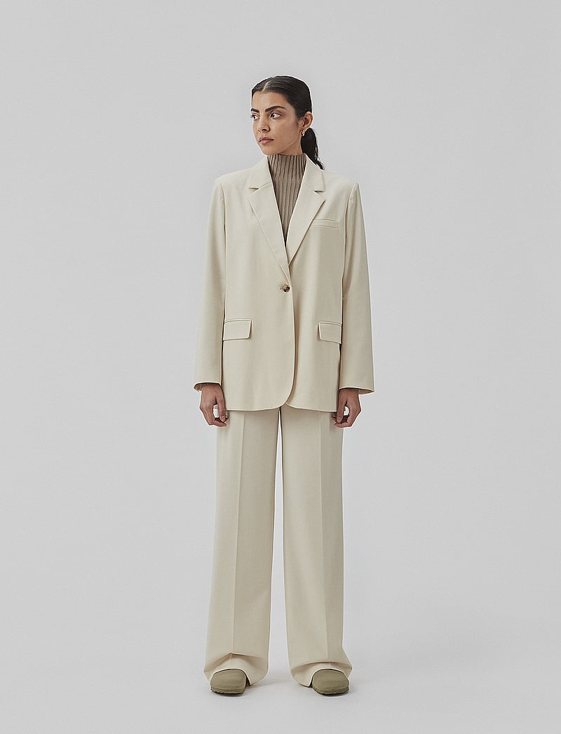 Modström - AnkerMD blazer - enkeltradede blazere - summer sand - 0