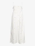 PernilleMD strap dress - SOFT WHITE