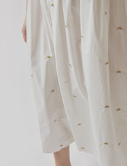 Modström - PernilleMD strap dress - kesämekot - soft white - 4
