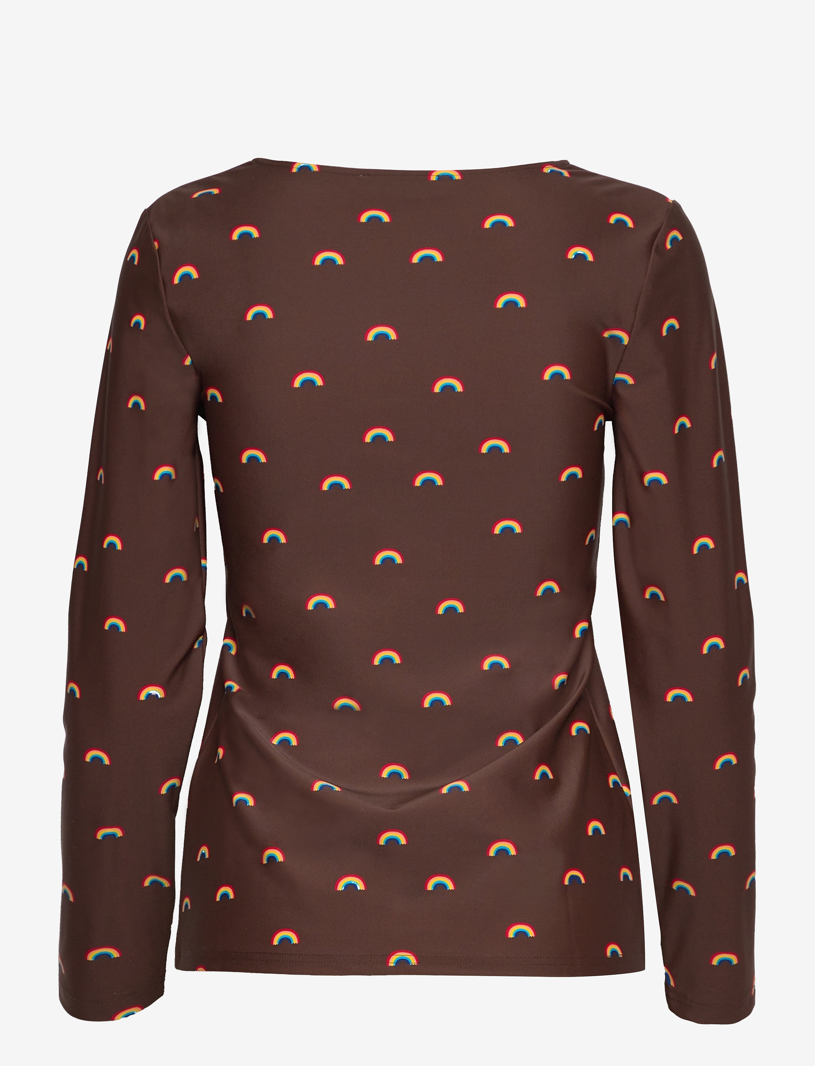 Modström - PernilleMD print LS top - långärmade toppar - rainbow - 2