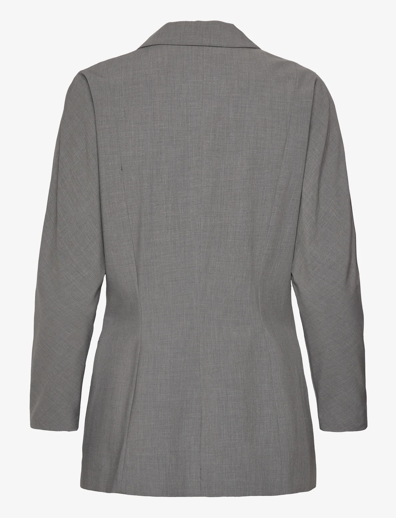 Modström - BennyMD Blazer - vakarėlių drabužiai išparduotuvių kainomis - grey melange - 1