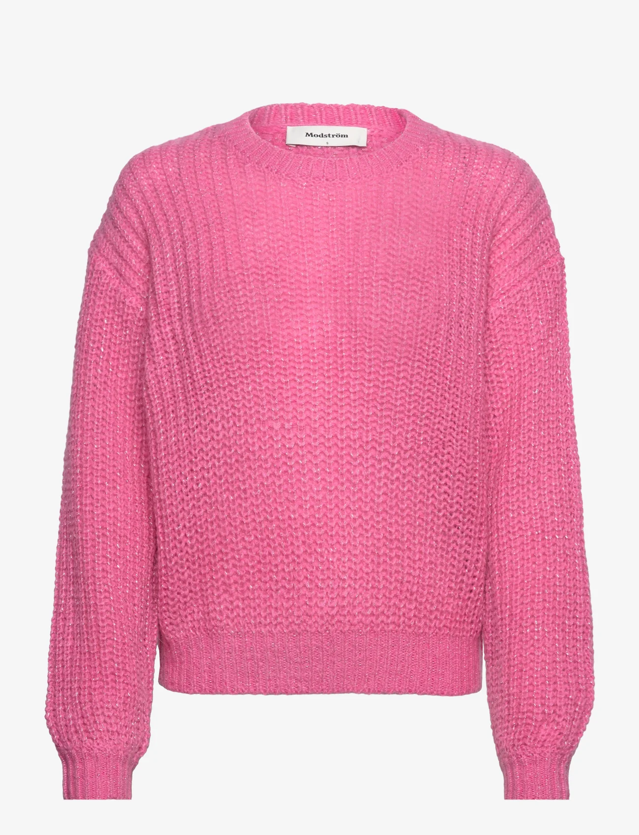 Modström - BlakelyMD Cardigan - strikkegensere - cosmos pink - 0