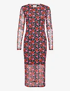 BinnaMD print dress - FLOWER BLUSH