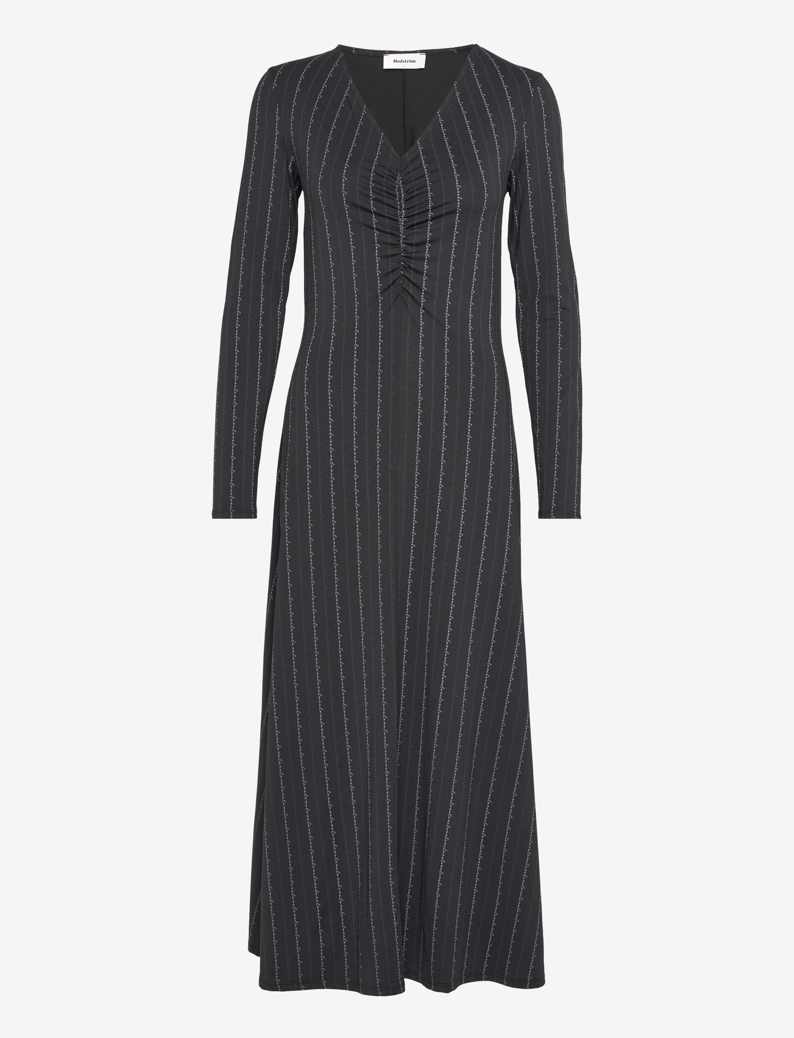 Modström BartoMD print dress - Apģērbi - LOVE LOVE BLUE / navy