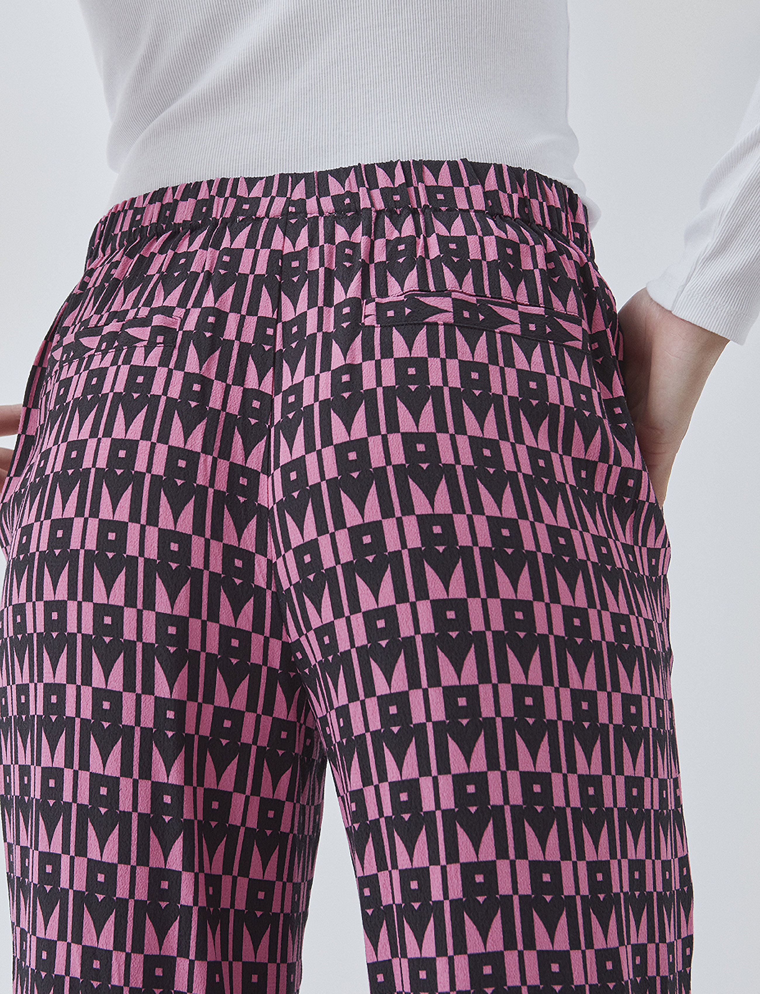 Modström Borysmd Print Pants kostymbyxor dam – bild 2