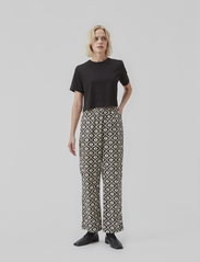 Modström - CoraMD print pants - straight leg trousers - seventies fleur - 2