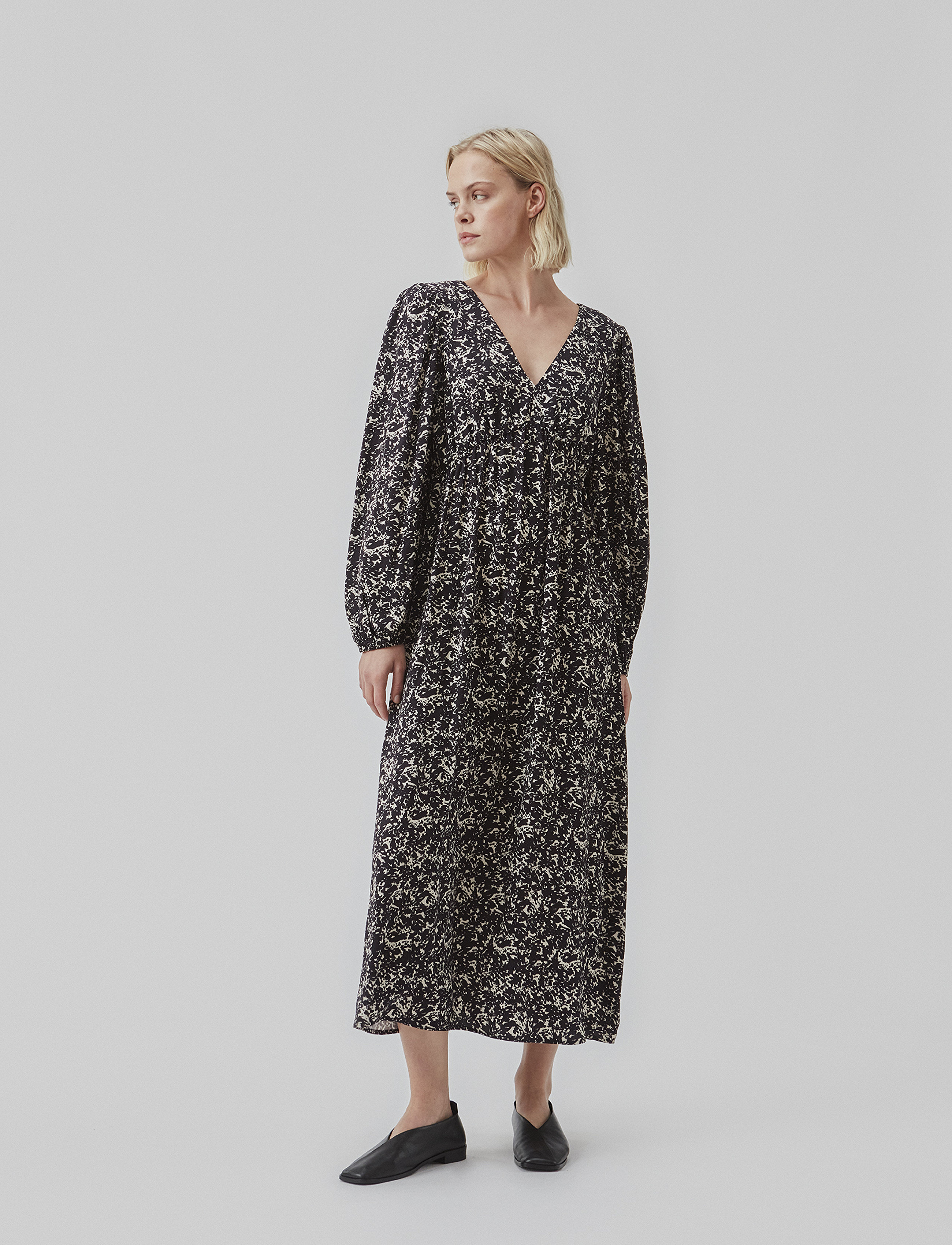 Modström Celinemd Print Dress, M, Dresses, Mehrfarbig/gemustert - Knee-length & Midi, Frauen