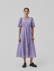 Modström - CalieMD dress - ilgos suknelės - purple blossom - 2