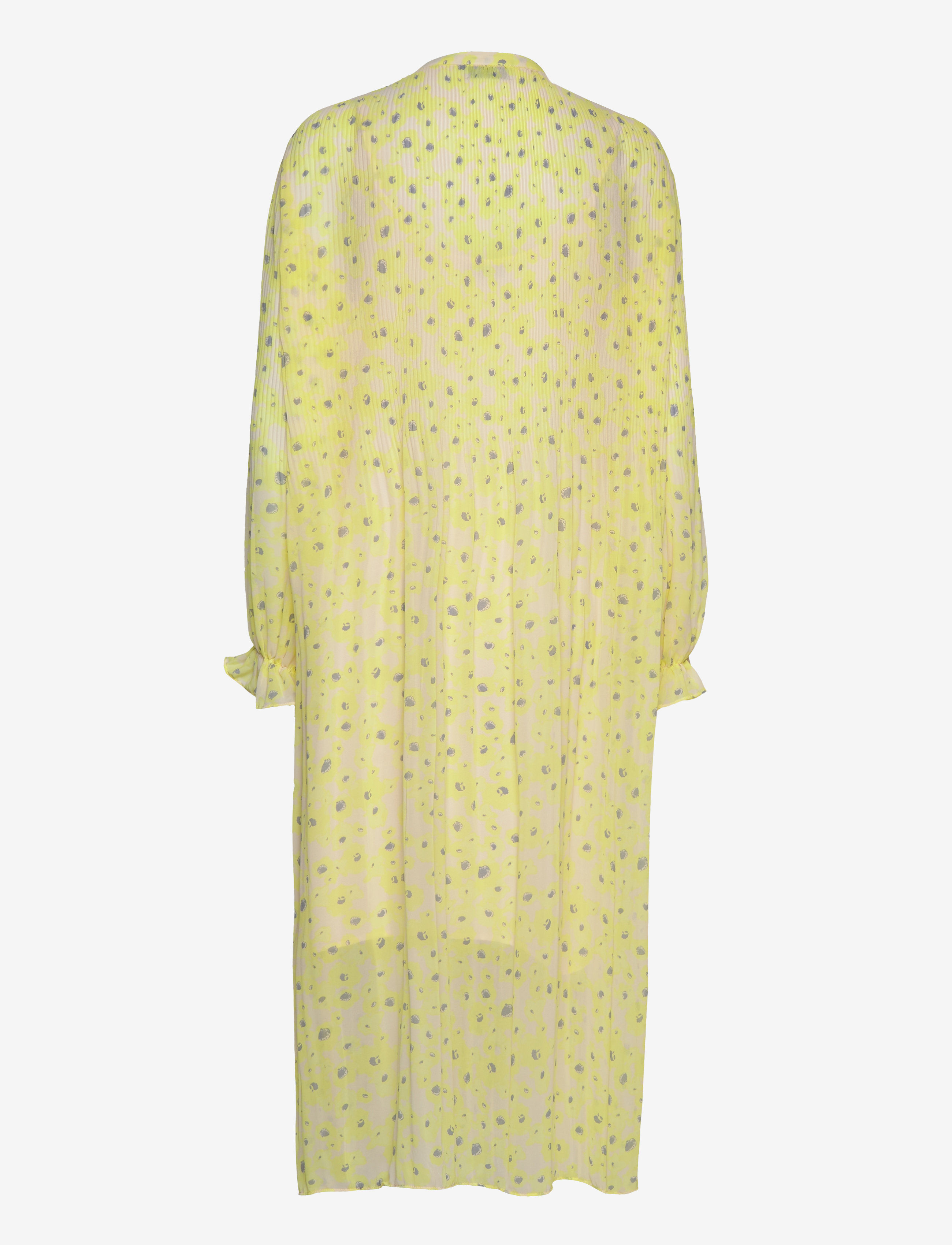Modström - CruzMD print dress - midimekot - aqua yellow flower - 2