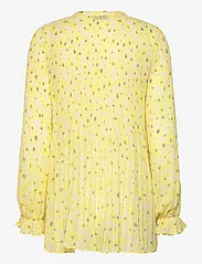 Modström - CruzMD print shirt - blouses met lange mouwen - aqua yellow flower - 2