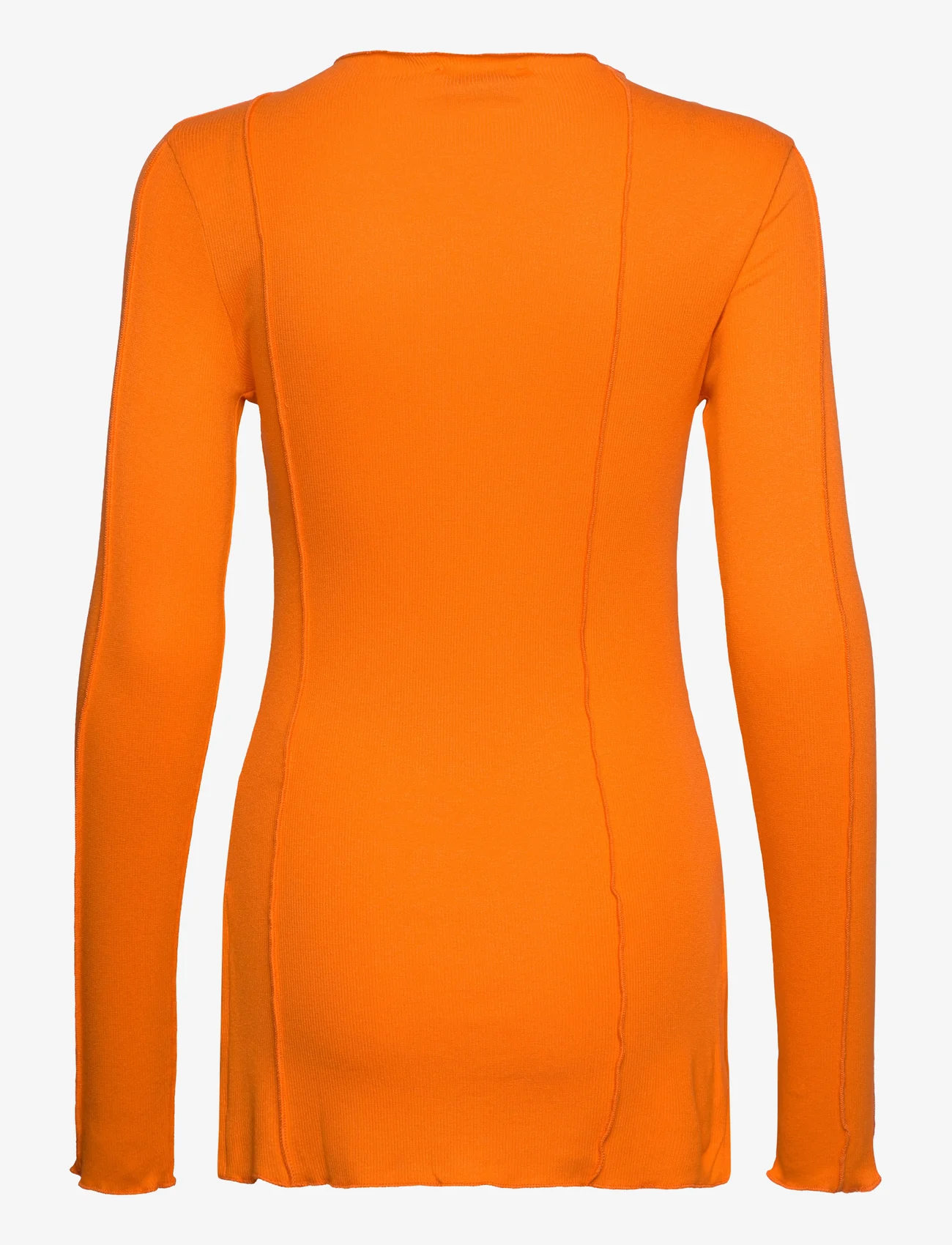 Modström - CassieMD LS top - t-shirts met lange mouwen - vibrant orange - 1