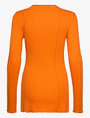 Modström - CassieMD LS top - t-shirts met lange mouwen - vibrant orange - 1